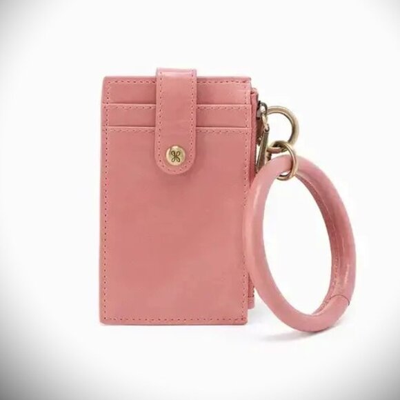 HOBO Ring Credit Card Wristlet in Rose Color - Picture 1 of 6